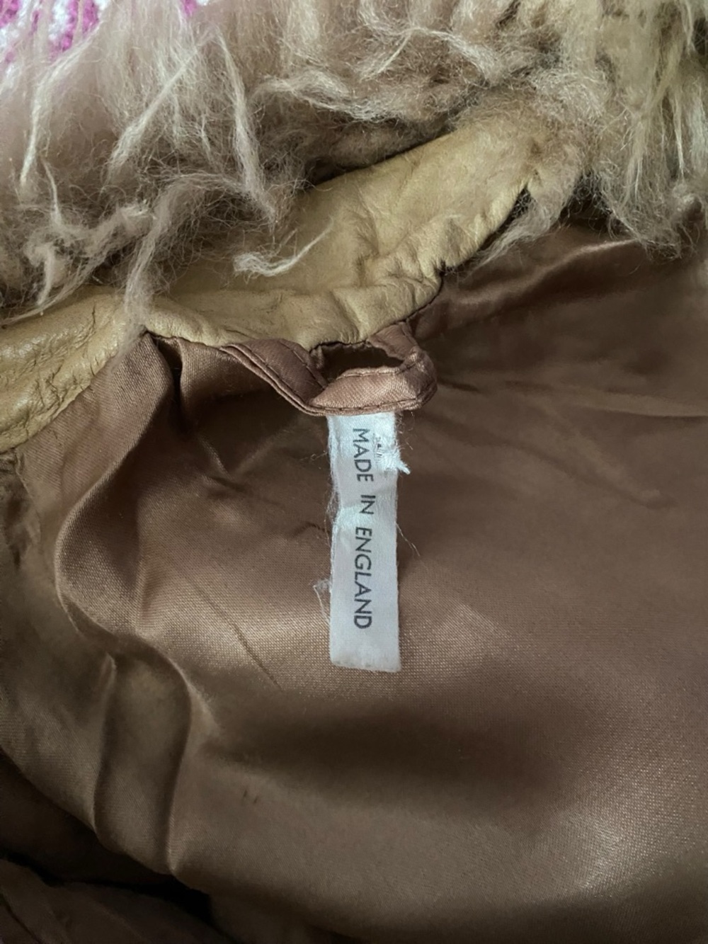 Women's Lilli Ann faux fur Trimmed Coat in Camel XS - Picture 5 of 10